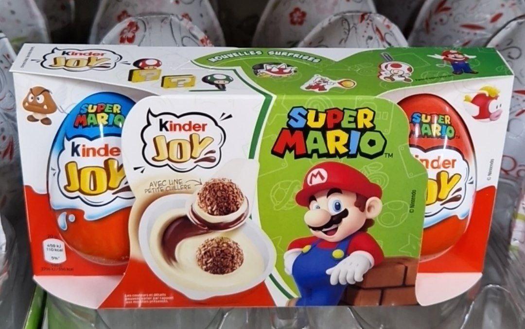 Kinder Joy Super Mario  3*20 г.