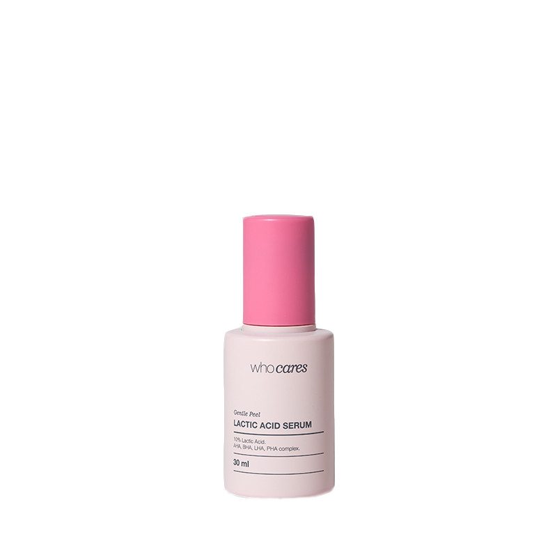 Незмивна сироватка-пілінг із молочною кислотою Who Cares Gentle Peel Lactic Acid Serum 30 ml
