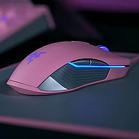 Комп'ютерна ігрова миша Razer Lancehead Quartz 16000dpi, дротова мишка з підсвічуванням Рожева RZ01-0213-Pink
