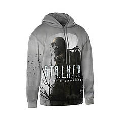 Худі чоловіче з принтом «Сталкер. Гра. Зона Відчуження. Stalker. Game. Exclusion Zone»