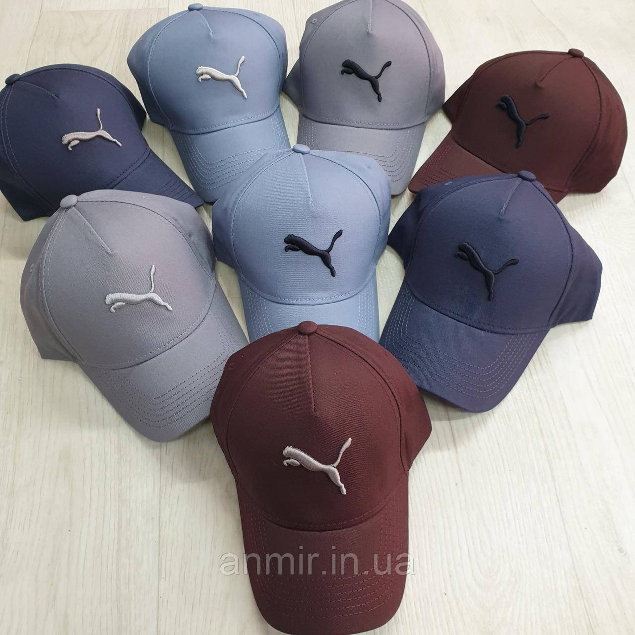 Кепка жіноча PUMA котон 56-58, кольору міксом