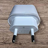 Мережевий зарядний пристрій 20W USB-C Power Adapter USB-C to Lightning Cable (MHJE3ZM), фото 3