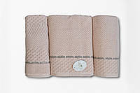 Подарунковий набір рушників Pupilla Monet колір пудровий