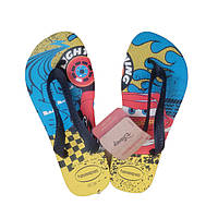 Шльопанці гумові дитячі HAVAIANAS Disney Cars Розмір 33/34