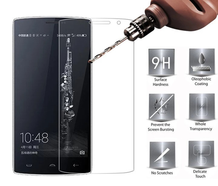 Загартоване захисне скло на Homtom HT7 Pro, фото 1