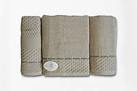 Подарунковий набір рушників Pupilla Monet Bej колір бежевий