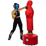 Манекен боксерський підлоговий водоналивний BOOWIN BO-7449 висота 170 см, фото 10