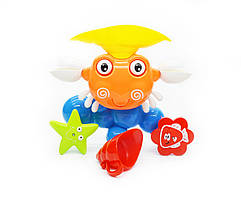 Водоспадик для ванни Краб на присосках 9903