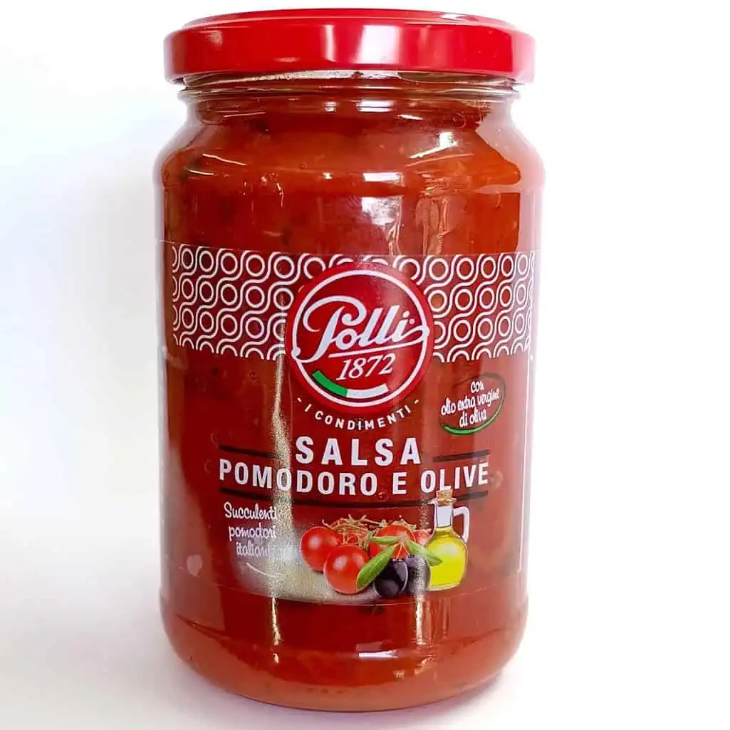 Соус для пасти томатний з оливками Polli Salsa Pomodoro e Olive 350 г Італія