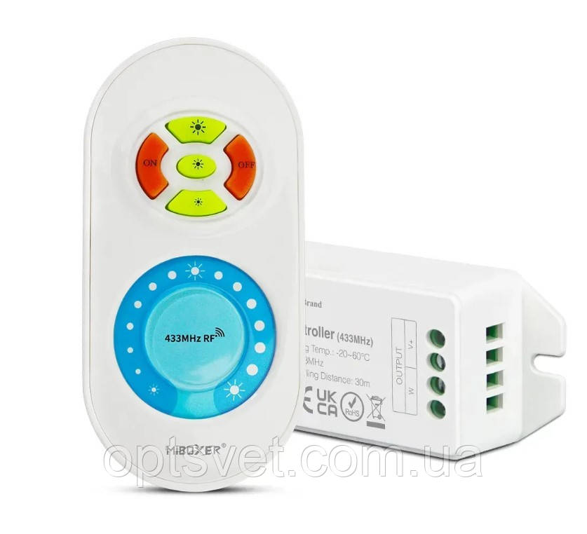 Контролер Mi-light RGB 2,4G 10А RF DC12/24V (RLC042)