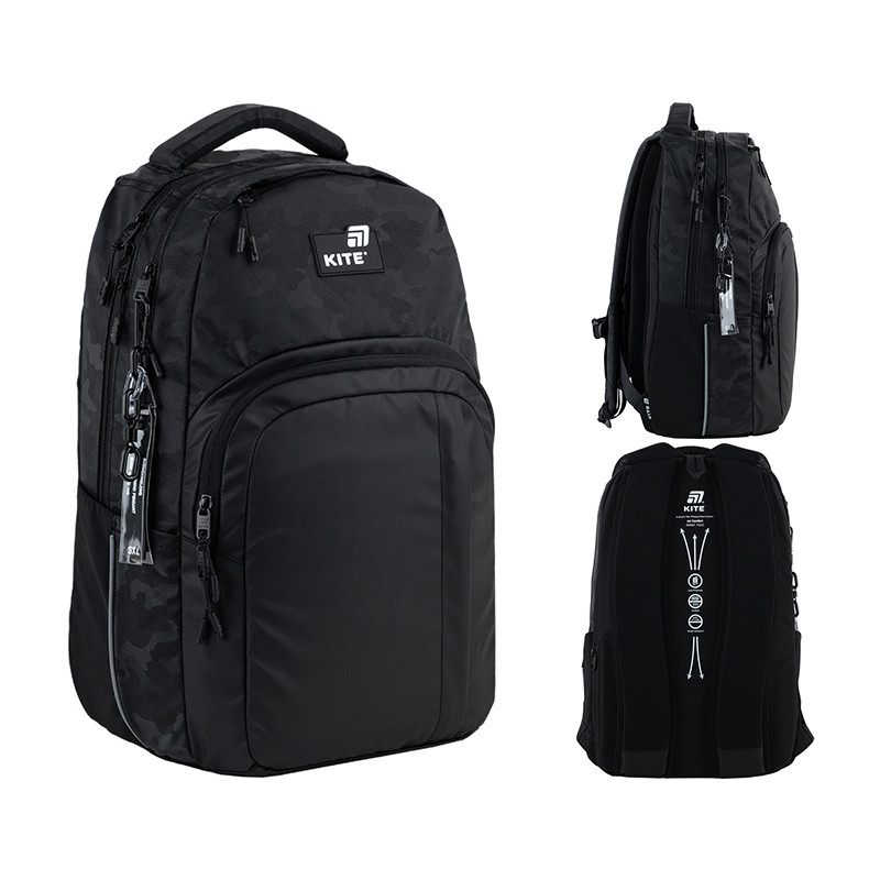 Рюкзак Kite Education teens K25-2578L-1 46х30х18 см, 18 л, 145-175 см