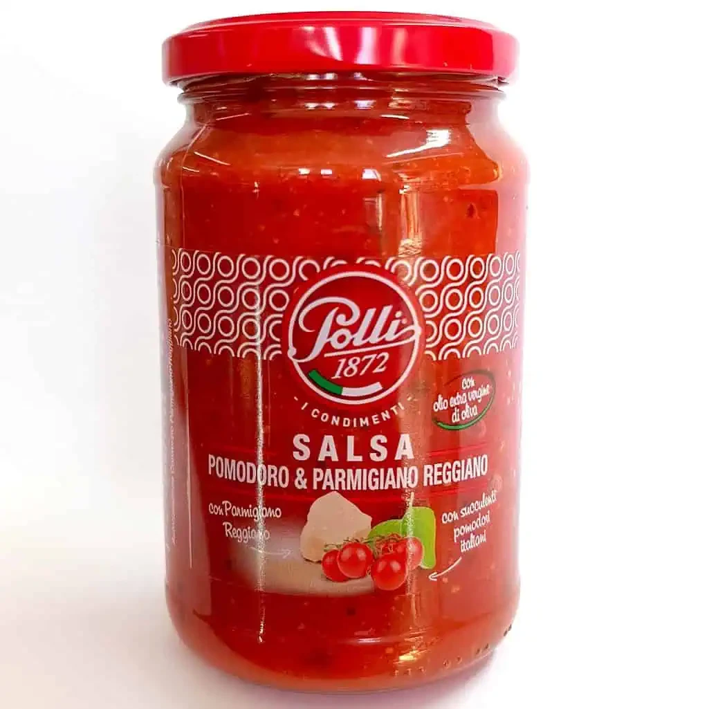 Томатний соус з пармезаном для пасти Polli salsa pomodoro e parmigiano reggiano 350 г Італія