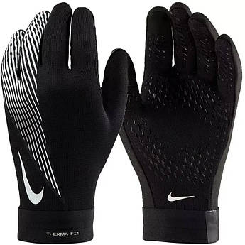 Дитячі рукавички Nike Therma-Fit Academy HF0547-011, Чорний, Розмір (EU) — L (Youth)