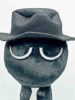 М'яка іграшка Блек Incredibox Sprunki (Фаза 1) - Чорна, Плюшева Іграшка для Фанатів Ігор 00517-85, фото 4