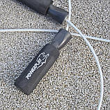 Скакалка швидкісна з підшипниками PowerPlay 4209 Sport Jump Rope Чорна (3m.), фото 9