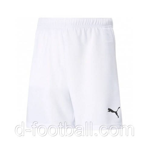 Дитячі шорти Puma Team Rise Short Jr 704943-03, Білий, Розмір (EU) — 140cm
