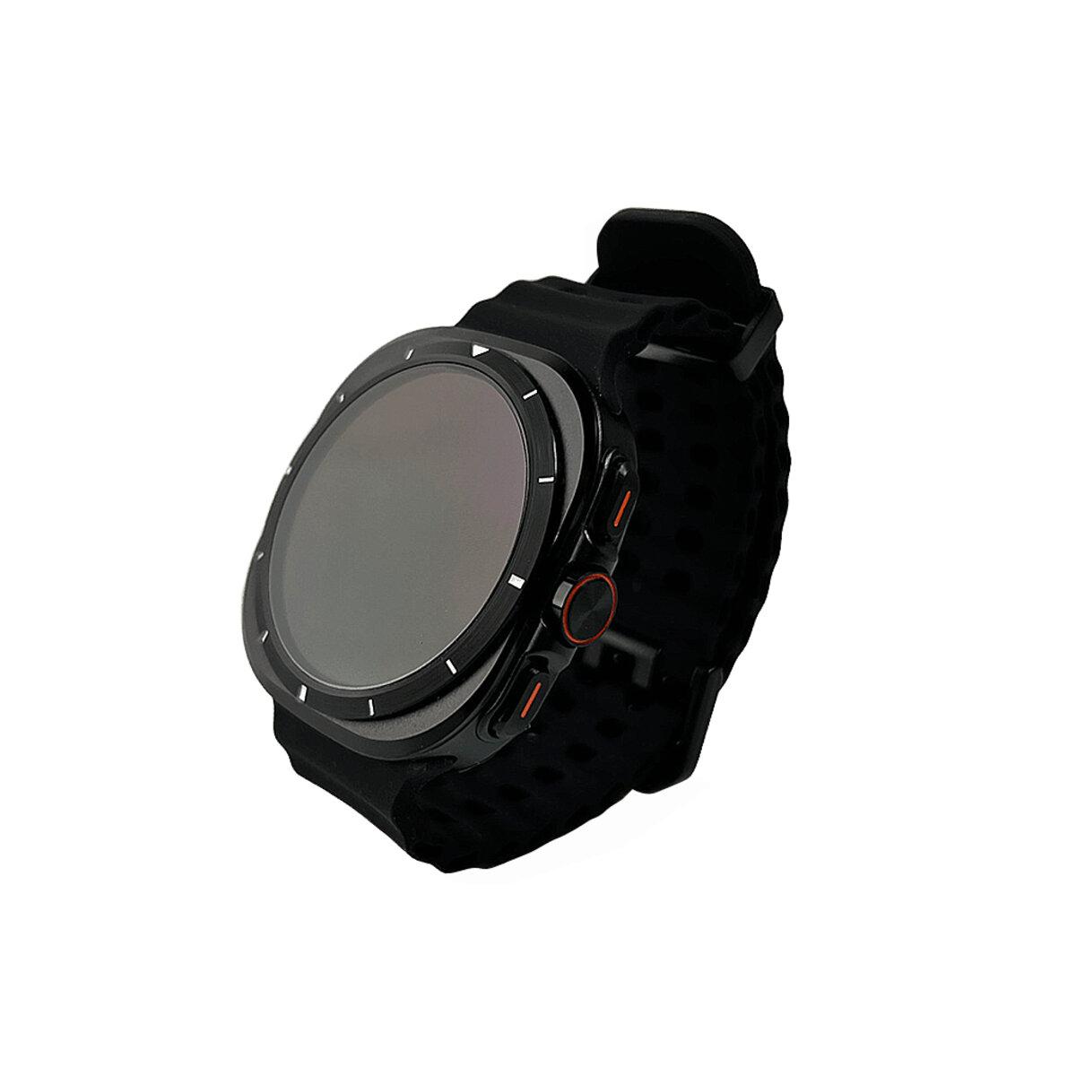 Смарт-годинник W&O X15 Max Amoled+IP67, AMOLED-дисплей, Bluetooth-дзвінки, моніторинг здоров'я, водозахист Black