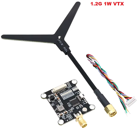Відеопередавач Readytosky 1.2G 1W VTX на 9 каналів Readytosky 1w vtx, фото 1