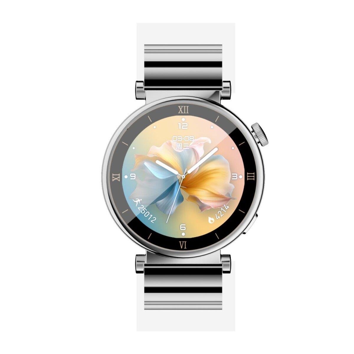 Смарт-годинник W&O X6 Pro Plus Amoled+IP67, 1.27" AMOLED-дисплей, Bluetooth-дзвінки, моніторинг здоров'я, водозахист Silver