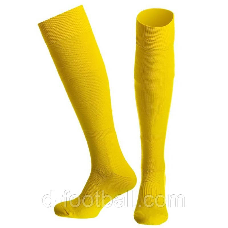 Гетри-гольфи футбол дитячі FC TEAM (жовтий) без лого M1005-8016, Жовтий, Розмір (EU) — 34-36