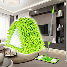 Запаска-насадка для швабри з мікрофібри mirkoszenilowy салатовий