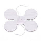 Гірлянда розтяжка паперова 3 м 16 на 11 см білий, фото 3