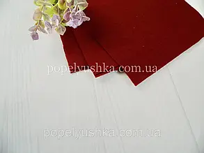 Фетр китайський 20*30 см бордовий