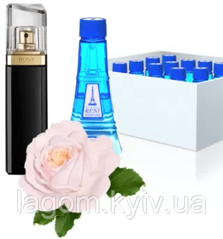 Парфуми аромат Reni 386 версія Hugo Boss Boss Nuit Pour Femme жіночі наливні духи на розлив, наливна парфумерія, фото 1