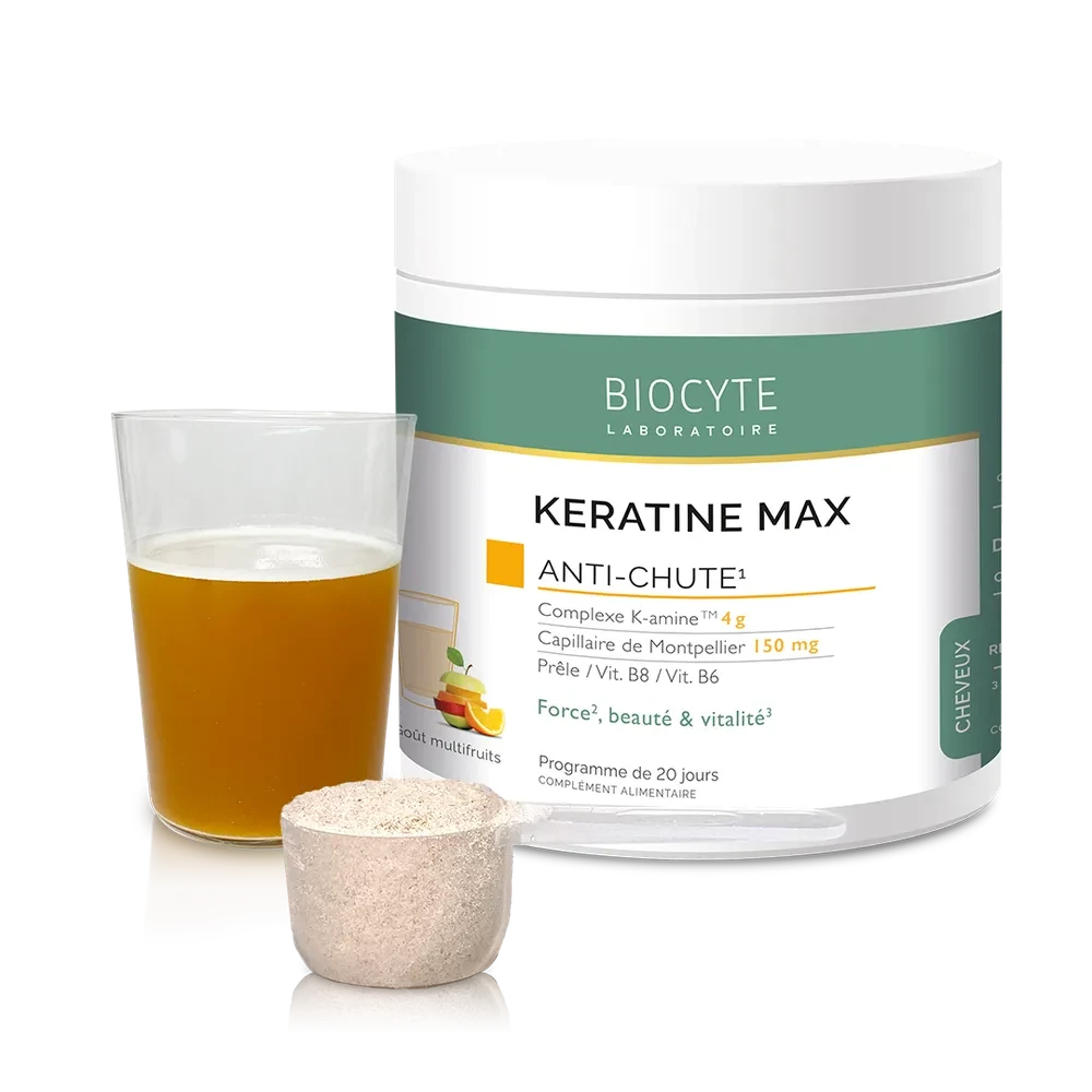 Biocyte Keratine Max Збільшує об’єм волосся та стимулює його ріст, 240г