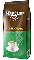 Оригінал! Кава в зернах Martino Caffe Super Crema 1кг, Італія 20/80