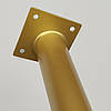 Ніжка з металу 400 мм 1 шт Золото, фото 5