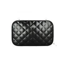 Клатч на блискавці OGON Quilted ledy bag, чорний QLB_Black, фото 4