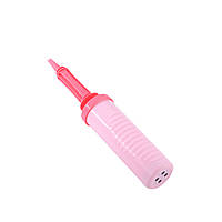 Насос ручний двоходовий для надування фольгованих і повітряних кульок колір макарун 1 шт