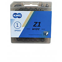 Ланцюг KMC Z1 Wide Brown 1/2 X 1/8 112 ланок з замком в боксі