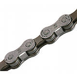 Ланцюг KMC Z7 Gray/Brown 1/2 X 3/32 114 ланок з замком в боксі, фото 4