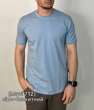 Футболка чоловіча IceMan 0250 MAVI 95% бавовна 5% еластан M(Р)