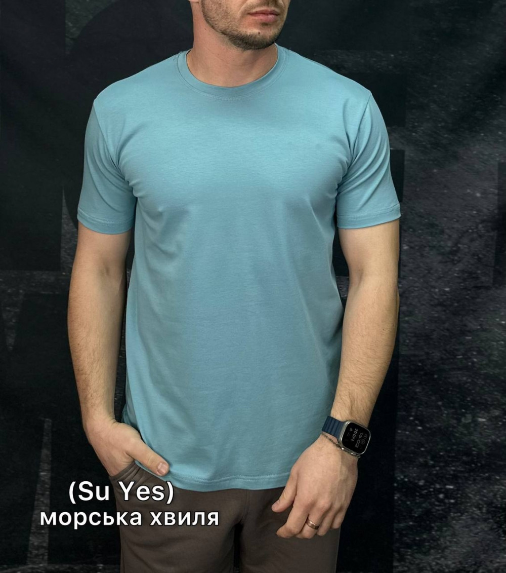 Футболка чоловіча IceMan 0250 SU.YESIL 95% бавовна 5% еластан M(Р), фото 1