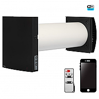 Рекуператор BLAUBERG VENTO Expert A100-7 S10 BLACK W V.2 WI-FI чорний