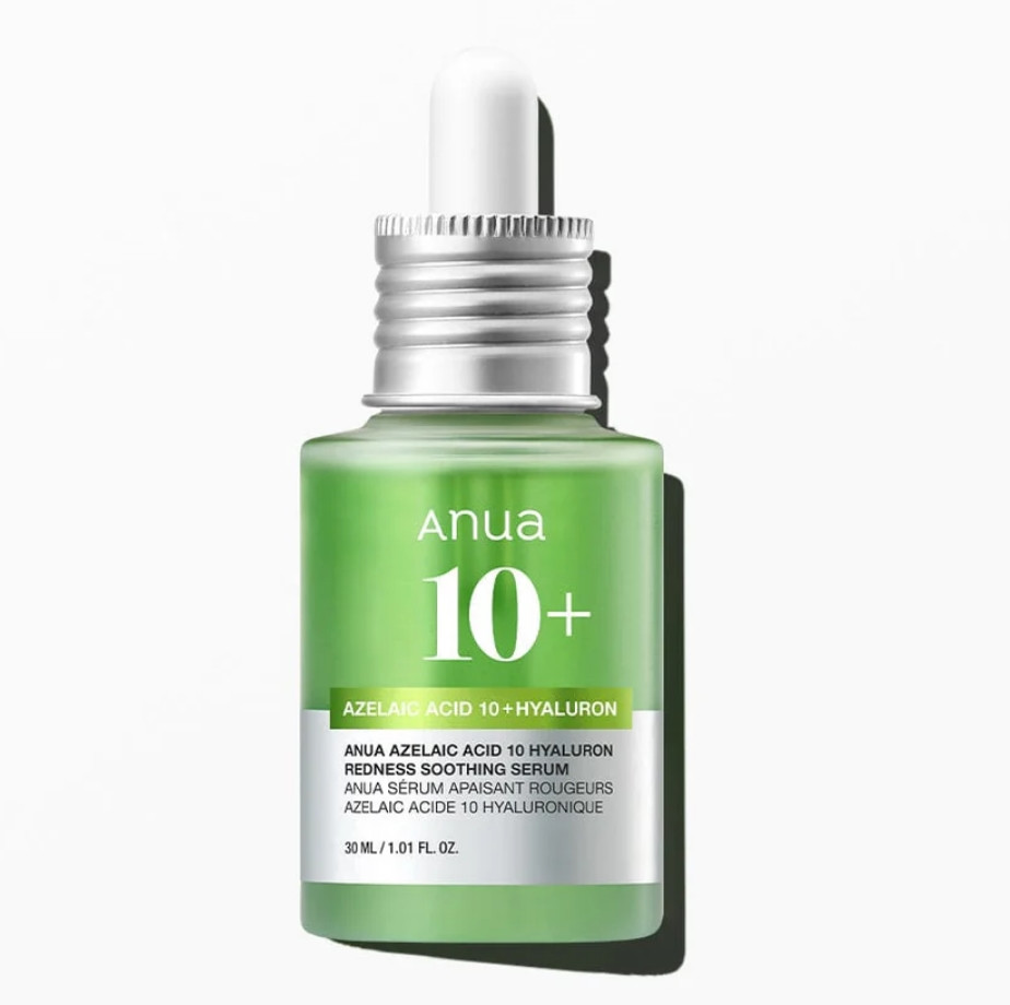 Гіалуронова сироватка з азелаїновою кислотою Anua Azelaic Acid 10 Hyaluron Redness Soothing Serum 30 мл