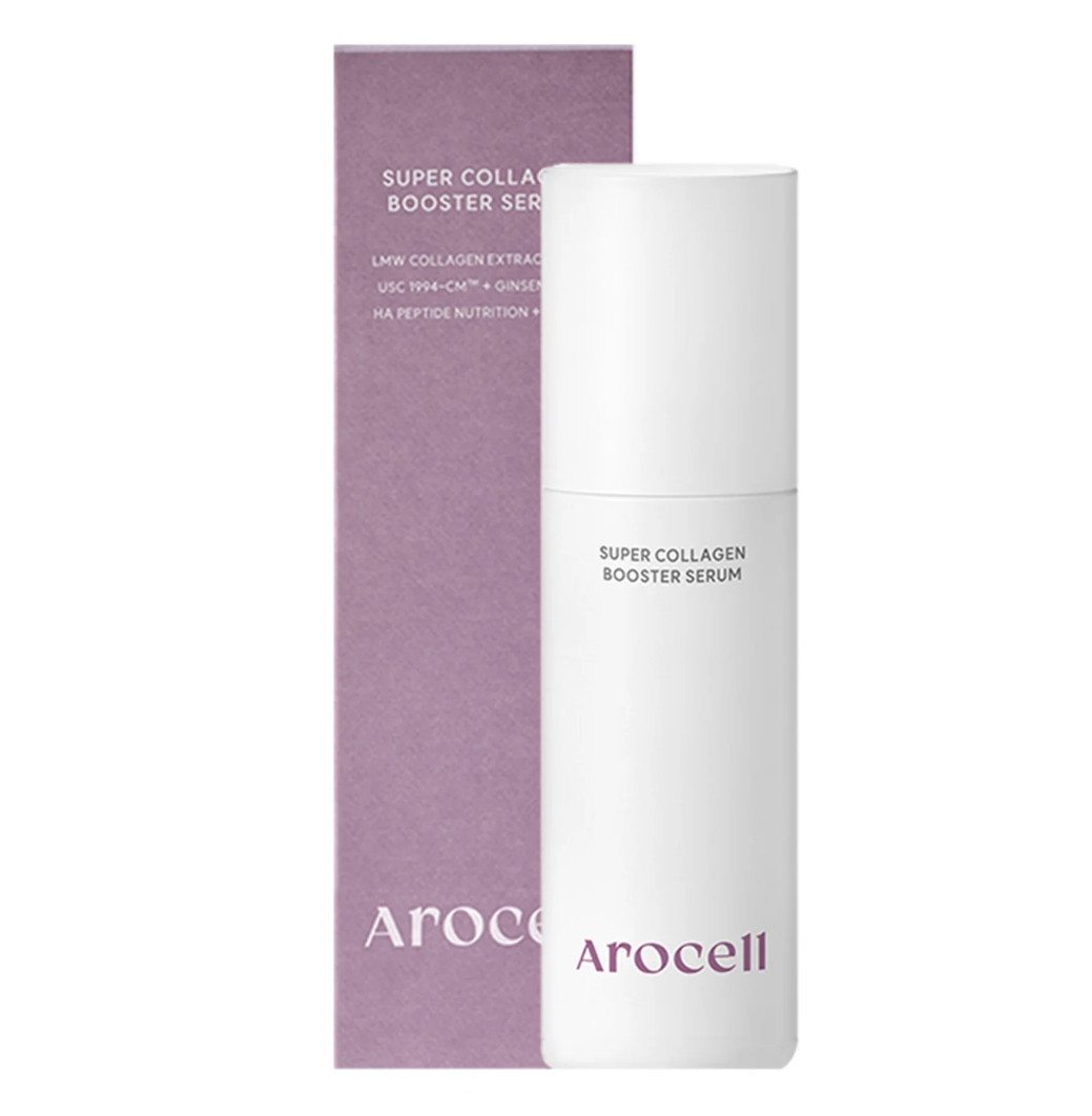 Бульбашкова сироватка з колагеном і гіалуроновою кислотою Arocell Super Collagen Booster Serum 70 мл