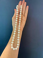 Перлинне кольє з морських перлів, елегантна прикраса для подарунка