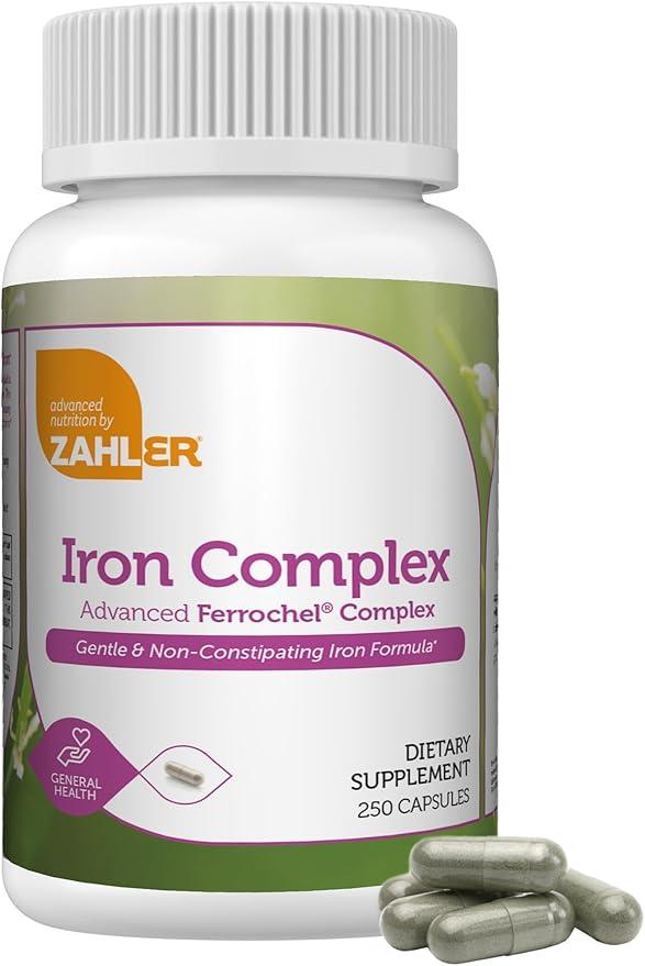 Zahler Iron Complex 250 Capsules