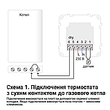 Терморегулятор terneo pro dry contact БІЛИЙ, фото 3