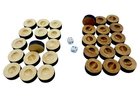 Фішки для гри в нарди, фото 1