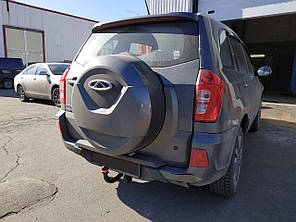 Фаркоп Chery Tiggo 3 2015-2020 (Чері Тіго 3) без підрізу бампера, фото 1