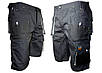 Шорти захисні,шорти з кишенями багатофункціональні бриджі чоловічі,спецодяг для працівників,чоловіча роба,уніформа Reis Foreco, фото 6