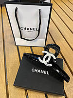 Шанель великий краб для волосся чорного кольору