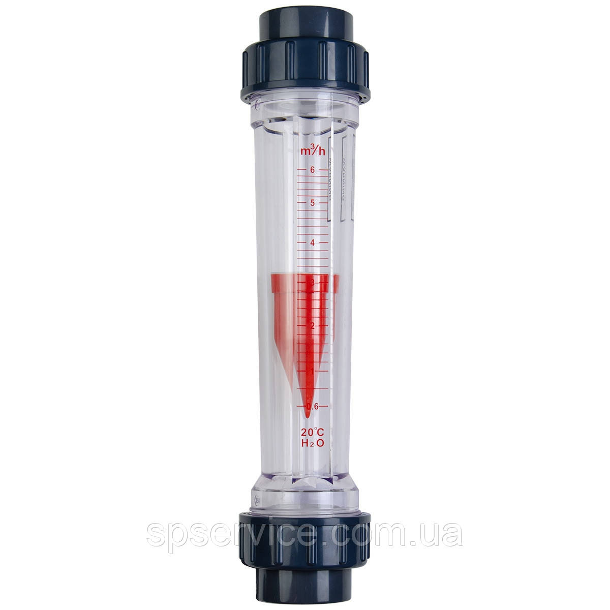Ротаметр Aquaviva DN15 з внутрішньою різьбою d1/2" 100-1000 л/год