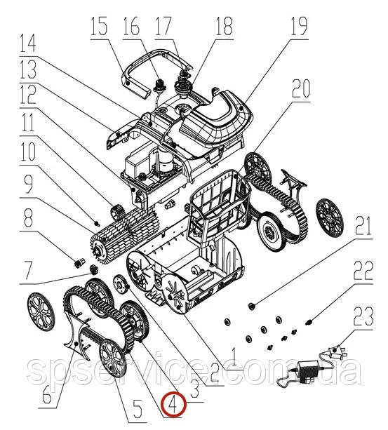 Ремінь до пилососа Wybotics WY200