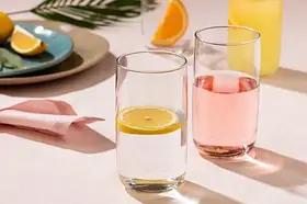 Набір високих склянок для води та коктейлей Iconic 365мл 6шт
